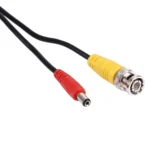 CCTV Cable, Video Power Cable, RG59 Coaxial Cable, Length: 20m(Black) - Image 4