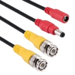 CCTV Cable, Video Power Cable, RG59 Coaxial Cable, Length: 5m(Black) - Image 3