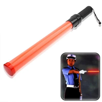 S-SWL-0116.webp Safety Traffic 3-Mode Control Red LED Baton with Alarm Function, Length: 53.5cm - Image 1
