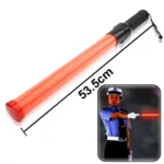 Safety Traffic 3-Mode Control Red LED Baton with Alarm Function, Length: 53.5cm - Image 2