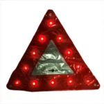 15 LED Triangle Emergency Car Warning Safety Traffic Sign Red(Red) - Image 3