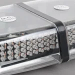 25W 240-LED Warning Mini Light Bar Strobe Waterproof Light, Yellow Light - Image 5