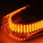 25W 240-LED Warning Mini Light Bar Strobe Waterproof Light, Yellow Light - Image 10