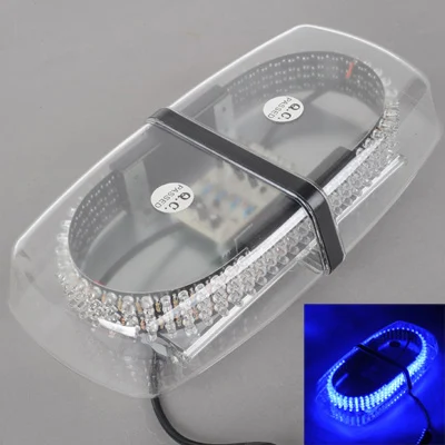 S-SWL-0219_1.webp 25W 240 LED Vehicle Roof Top Emergency Hazard Warning Strobe Light, Blue Light - Image 2