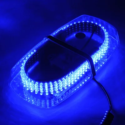 S-SWL-0219_7.webp 25W 240 LED Vehicle Roof Top Emergency Hazard Warning Strobe Light, Blue Light - Image 8