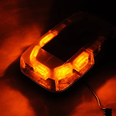 S-SWL-0221_5.webp 30W Warning Mini Light Bar Strobe Light with 10pcs 3-LED Bars, Yellow Light - Image 6