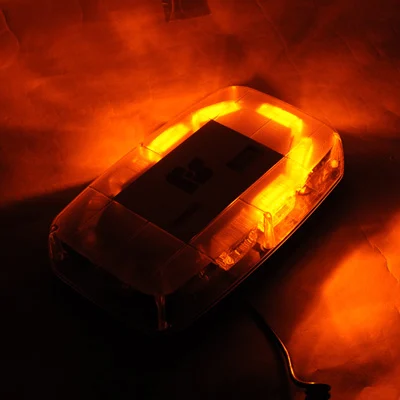 S-SWL-0221_6.webp 30W Warning Mini Light Bar Strobe Light with 10pcs 3-LED Bars, Yellow Light - Image 7