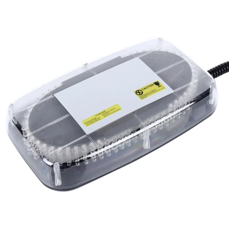 S-SWL-0222_2.webp 25W 240 LED Warning Mini Light Bar Strobe Light, Yellow Light - Image 3
