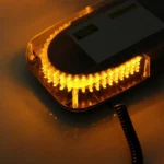 25W 240 LED Warning Mini Light Bar Strobe Light, Yellow Light - Image 7