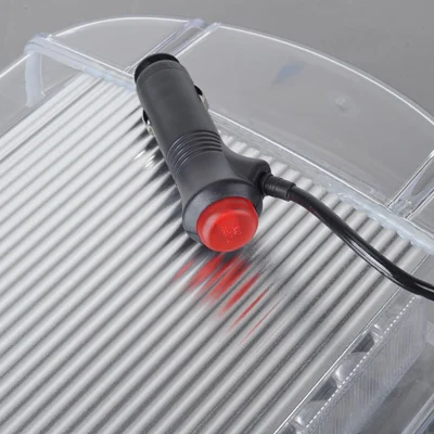 S-SWL-0223_3.webp 24W Warning Mini Light Bar Strobe Light with 6pcs 4-LED Bars, Yellow Light - Image 4