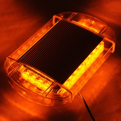S-SWL-0223_8.webp 24W Warning Mini Light Bar Strobe Light with 6pcs 4-LED Bars, Yellow Light - Image 9