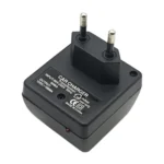 EU Plug Car Charger Switch(Black) - Image 3