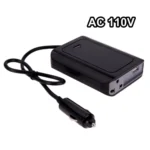 DY-200N, 200W DC 12V to AC Car Power Inverter with 500mA USB Port & EU / US Power Socket - Image 2