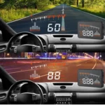 X5 HUD 3 inch Universal Multi Car Head Up Display with OBDII EOBD System, Light Sensors, Rotation Speed, Rotation Speed Unit, Unit Mark, Voltage, Water Temperature, Alarm mark(Black) - Image 15