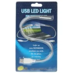 USB Flexible LED Light, Length: 27cm(Silver) - Image 3