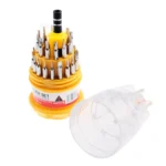 31 in 1 Micro Pocket Precision Screwdriver Watch Repair Tool Set Kit, Random Color Delivery - Image 3