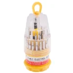 31 in 1 Micro Pocket Precision Screwdriver Watch Repair Tool Set Kit, Random Color Delivery - Image 5