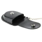 Retro Pocket Watch Holster / Leather Pouch / Belt Bag with Chain - Image 6