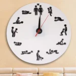 Sex Position Clock / Novelty Wall Clock Adult Clock - Image 2