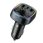 WK WP-C39 USB+USB-C/Type-C MP3 Bluetooth Car Fast Charger