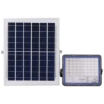 100W SMD 2835 108 LEDs Solar Powered Timing LED Flood Light with Remote Control - Image 2
