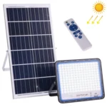 400W SMD 2835 365 LEDs Solar Powered Timing LED Flood Light with Remote Control