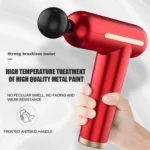 USB Charging Three-speed Vibration Adjustable Mini Fascia Gun Electric Massage Gun Full Body Massager - Image 3