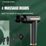 USB Charging Three-speed Vibration Adjustable Mini Fascia Gun Electric Massage Gun Full Body Massager - Image 5