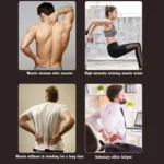 USB Charging Three-speed Vibration Adjustable Mini Fascia Gun Electric Massage Gun Full Body Massager - Image 10