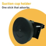 T168 Fascia Gun Aluminium Alloy Bracket Suction Cup Fixed Mount Holder - Image 2