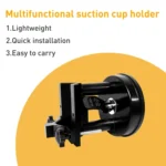 T168 Fascia Gun Aluminium Alloy Bracket Suction Cup Fixed Mount Holder - Image 4