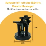 T168 Fascia Gun Aluminium Alloy Bracket Suction Cup Fixed Mount Holder - Image 5