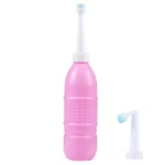500ml Portable Handheld Travel Bidet Women Vaginal Male Anal Washing Sprayer - Image 2