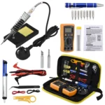 15 in 1 50Hz 60W Electric Iron Set Kit with Multimeter, Random Color Delivery - Image 9