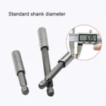 5 PCS 1/4 Electric Batch Head High Magnetism Connecting Rod Pistol Drill Extension Rod Sleeve Fast Turning Joint, Length: 100mm - Image 7
