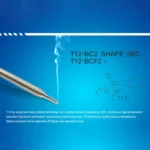 QUICKO T12-BCF3 Lead-free Soldering Iron Tip - Image 6