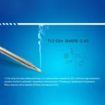 QUICKO T12-D24 Lead-free Soldering Iron Tip - Image 6