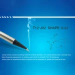 QUICKO T12-J02 Black Welding Lead-free Soldering Iron Tip - Image 5