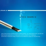 QUICKO T12-K Black Welding Lead-free Soldering Iron Tip - Image 5