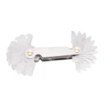 58 PCS Metric 60 Degrees +British 55 Degrees CR Stainless Steel Thread Gauge - Image 2