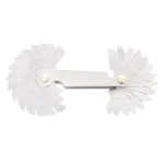 30 PCS US Screw Pitch Thread Blades 60 Degrees CR Stainless Steel Thread Gauge - Image 2