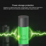 A-012 Rechargeable Lithium Battery Rechargeable Electric Drill Cordless Screwdriver Set with 8 Gear Torsion - Image 9