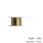 kaisi 0.08mm Alloy Steel Molybdenum Wire Cutting Wire Line, Length: 100m - Image 3