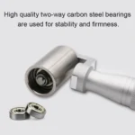 Household Wall Paper Stainless Steel Wheel Tool Seam Flat Roller with Bearing, Size: 34X24mm - Image 7