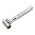 Household Wall Paper Stainless Steel Wheel Tool Seam Flat Roller with Bearing, Size: 40X24mm - Image 2