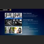 TV-655H5/IP MF POE Manual Focus 4X Zoom Surveillance IP Camera, 5.0MP CMOS Sensor, Support Motion Detection, P2P/ONVIF, 42 LED 20m IR Night Vision - Image 10