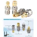 4 in 1 F To SMA RF Coaxial Connector Adapter - Image 6