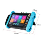 IPC9800Plus+ 4K H.265 Network Coaxial Engineering Video Surveillance Tester with 7 inch IPS Display, AU Plug - Image 2