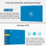 IPC9800Plus+ 4K H.265 Network Coaxial Engineering Video Surveillance Tester with 7 inch IPS Display, AU Plug - Image 6