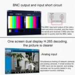 IPC9800Plus+ 4K H.265 Network Coaxial Engineering Video Surveillance Tester with 7 inch IPS Display, AU Plug - Image 7